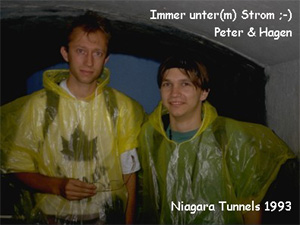 Peter & Hagen @ Niagara Falls, Canada 1993